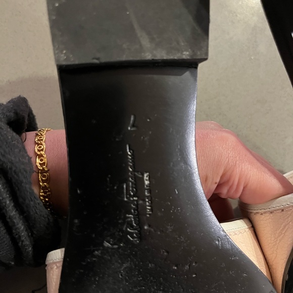 SALVATORE FERRAGAMO RHODES GANCINI LOGO SANDALS - Picture 8 of 10